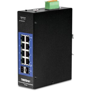 Trendnet TI-G102i Managed L2 Gigabit Ethernet (10/100/1000) Schwarz