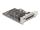 DELOCK PCI Express Karte zu 4 x Seriell RS-232