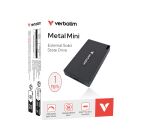 Verbatim 32031 Externes Solid State Drive 1 TB USB Typ-C...