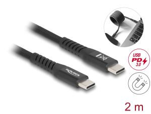 DELOCK USB 2.0 Kabel USB Typ-C St > St PD 3.0 60W 2m