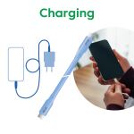 CLUB3D CAC-3003 USB Kabel USB4 Gen 2x2 2 m USB C 20 Gbit/s 240 W Blau