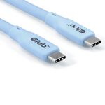 CLUB3D CAC-3003 USB Kabel USB4 Gen 2x2 2 m USB C 20 Gbit/s 240 W Blau