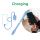 CLUB3D CAC-3003 USB Kabel USB4 Gen 2x2 2 m USB C 20 Gbit/s 240 W Blau