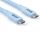 CLUB3D CAC-3003 USB Kabel USB4 Gen 2x2 2 m USB C 20 Gbit/s 240 W Blau