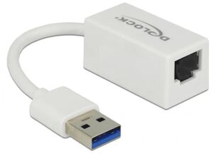 DeLOCK 65905 laptop-dockingstation & portreplikator USB Typ-A Weiß