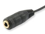 Equip 147942 Audio-Splitter Schwarz