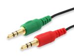 Equip 147942 Audio-Splitter Schwarz