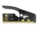 DELOCK Crimpzange für 6P/8P RJ45/RJ11 Stecker Cat. 5/6/7 mit