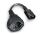 Gembird PC-SFC14M-01 Stromkabel Schwarz 0,15 m C14-Koppler