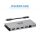 Tripp Lite U442-DOCK5D-GY USB-C Dock – 4K HDMI, USB 3.x (5 Gbps), USB-A/C Nabenanschlüsse, GbE, Speicherkarte, 100 W PD-Aufladung, abnehmbares Kabel