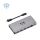 Tripp Lite U442-DOCK5D-GY USB-C Dock – 4K HDMI, USB 3.x (5 Gbps), USB-A/C Nabenanschlüsse, GbE, Speicherkarte, 100 W PD-Aufladung, abnehmbares Kabel