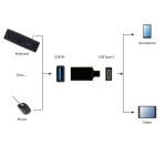 Gembird A-USB3-CMAF-01 USB-Grafikadapter Schwarz