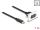 DeLOCK Easy 45 Modul SuperSpeed USB 10 Gbps (USB 3.2 Gen 2) USB Typ-A Buchse zu USB Type-C Stecker mit Kabelpeitsche, 22,5 x 45 mm
