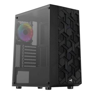 Aerocool Hive-G-BK-v3 Midi Tower Schwarz
