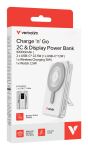 Verbatim 32273 Powerbank Lithium Polymer (LiPo) 10000 mAh Kabelloses Aufladen Silber