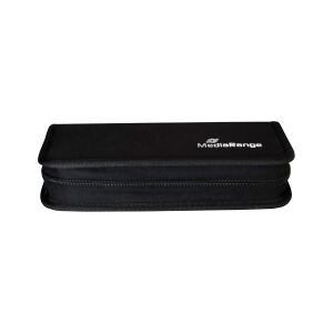 MediaRange BOX99 Speicherkarte-Gehäuse 5 Karten Nylon Schwarz