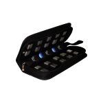 MediaRange BOX99 Speicherkarte-Gehäuse 5 Karten Nylon Schwarz