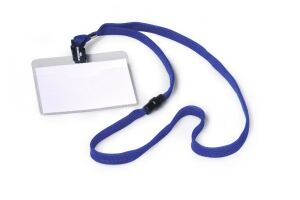 Durable Namensschild mit Textilband 10, 60 x 90 mm