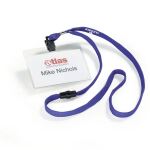 Durable Namensschild mit Textilband 10, 60 x 90 mm