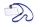 Durable Namensschild mit Textilband 10, 60 x 90 mm