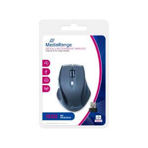 MediaRange MROS203 Maus Büro rechts RF Wireless Optisch 1600 DPI
