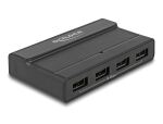 DELOCK HUB USB 3.1 1xTyp-C Bu 4xTyp-A Bu 10Gbps extern