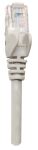 Intellinet Premium Netzwerkkabel, Cat6, S/FTP, 100% Kupfer, Cat6-zertifiziert, LS0H, RJ45-Stecker/RJ45-Stecker, 1,5 m, grau