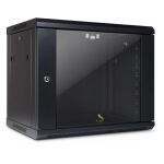 Inter-Tech SMA-6409 9U Wandmontiertes Regal Schwarz