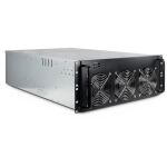 Inter-Tech 88887236 Computer-Gehäuse Rack Schwarz, Grau