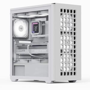Aerocool D502A Midi Tower Weiß