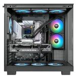 Thermaltake LA240-S ARGB Hauptplatine Flüssigkeitskühlung 12 cm Schwarz 1 Stück(e)