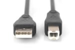 Digitus USB-A – USB-B Anschlusskabel, 0,5m