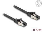 DeLOCK RJ45 Flachband Patchkabel Stecker zu Stecker...