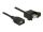 USB Kabel Delock A -> A Bu/Bu 0.25m Einbau