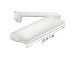 DELOCK Kabelhalter verchlussclip selbstkl. natur 10...