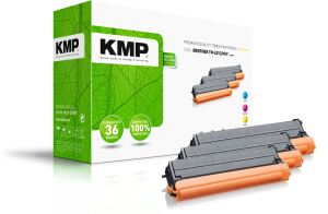 KMP TRIPLEPACK B-T99V Tonerkartusche 3 Stück(e) Kompatibel Cyan, Magenta, Gelb