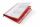 Durable 255503 Tab-Register Konventioneller Dateiordner Kunststoff Rot, Transparent