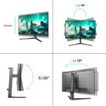 Philips Evnia 3000 27M2N3800A/00 Computerbildschirm 68,6 cm (27") 3840 x 2160 Pixel 4K Ultra HD LCD Grau