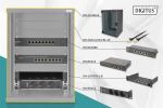 Digitus Netzwerk-Set 254 mm (10") - 9HE, 312 x 300 mm (B x T)