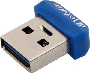 Verbatim Store n Stay NANO - USB 3.0-Stick 32 GB - Blau