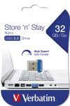 Verbatim Store n Stay NANO - USB 3.0-Stick 32 GB - Blau