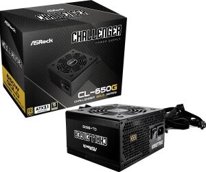 Asrock CL-650G Challenger Netzteil 650 W 20+4 pin ATX ATX Schwarz