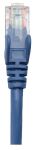 Intellinet Premium Netzwerkkabel, Cat6, S/FTP, 100% Kupfer, Cat6-zertifiziert, LS0H, RJ45-Stecker/RJ45-Stecker, 0,25 m, blau