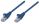 Intellinet Premium Netzwerkkabel, Cat6, S/FTP, 100% Kupfer, Cat6-zertifiziert, LS0H, RJ45-Stecker/RJ45-Stecker, 0,25 m, blau