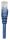 Intellinet Premium Netzwerkkabel, Cat6, S/FTP, 100% Kupfer, Cat6-zertifiziert, LS0H, RJ45-Stecker/RJ45-Stecker, 0,25 m, blau