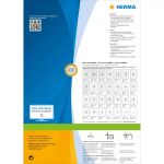 HERMA Adressetiketten Premium Blattformat A6 105x148 mm weiß Papier matt 800 St.
