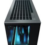 ARCTIC Xtender VG (Mirror Black) Premium E-ATX PC-Gehäuse mit vertikaler GPU-Montage