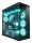 ARCTIC Xtender VG (Mirror Black) Premium E-ATX PC-Gehäuse mit vertikaler GPU-Montage