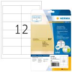 HERMA Etiketten transparent matt A4 97x42.3 mm Folie 300 St.