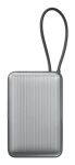 LAUT WW-T185ALF 10000 mAh Kabelloses Aufladen Grau, Silber